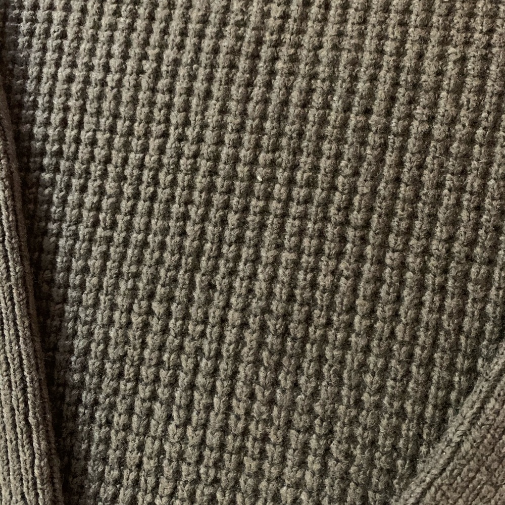 Sweater Lucky Brand size L NWT green olive - Picture 11 of 12